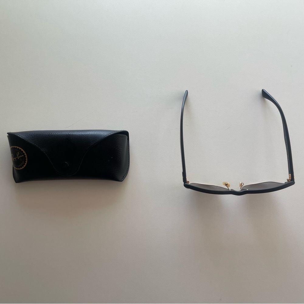 Selling case and Ray Ban Clubmasters